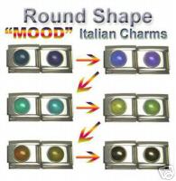 Mood charm - round